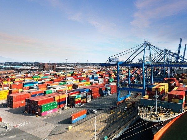 Sea freight route map from China to international ports